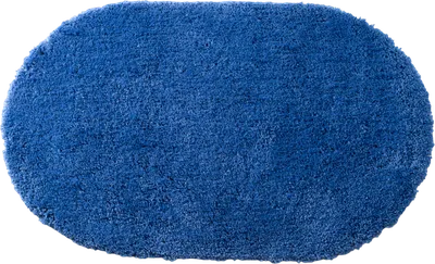 Коврик Wasserkraft Dill BM-3944 100x60 см, для ванной, синий, голубой