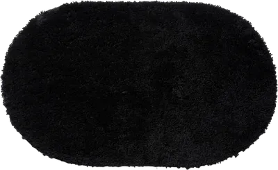 Коврик Wasserkraft Dill BM-3941 100x60 см, для ванной, черный