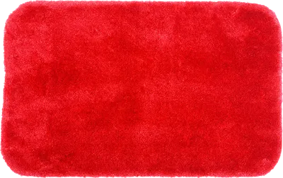 Коврик Wasserkraft Wern BM-2563 90x57 см, для ванной, красный