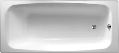 Чугунная ванна Jacob Delafon Diapason E2937-S-00 170x75 см, встраиваемая, белая, на ножках