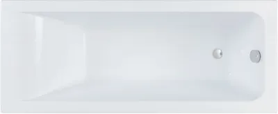 Акриловая ванна Aquanet Bright 216660 175x75 см, пристенная, белая, с каркасом