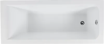 Акриловая ванна Aquanet Bright 230255 165x70 см, пристенная, белая, с каркасом