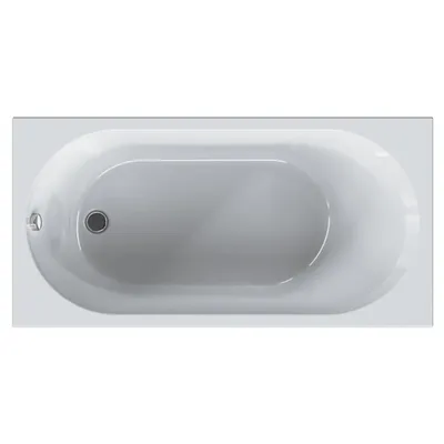 Акриловая ванна AM.PM X-Joy W94A-140-070W-A без опоры 140x70 см, пристенная, белая