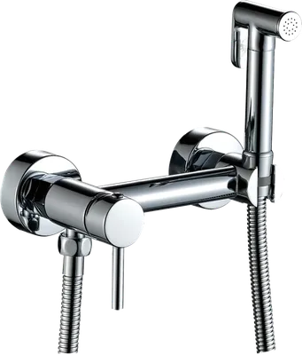 Гигиенический душ Haiba HB5510 со смесителем, хром