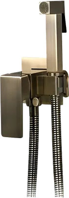 Гигиенический душ Haiba HB5512-4 со смесителем, бронза