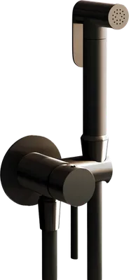 Гигиенический душ RGW Shower Panels SP-211B со смесителем, С ВНУТРЕННЕЙ ЧАСТЬЮ, черный
