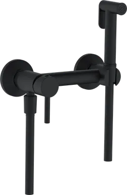 Гигиенический душ RGW Shower Panels SP-215B со смесителем, черный