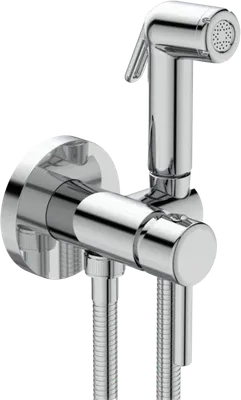 Гигиенический душ Ideal Standard IdealSpray BD130AA со смесителем, С ВНУТРЕННЕЙ ЧАСТЬЮ