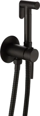 Гигиенический душ Frap F7505-6 со смесителем, С ВНУТРЕННЕЙ ЧАСТЬЮ, черный